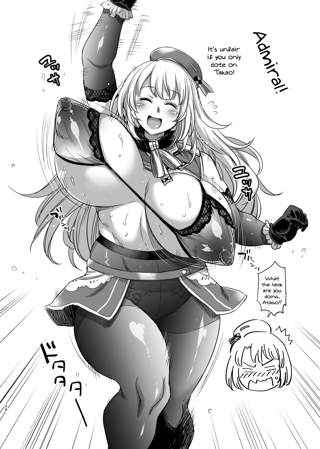 Hentai Manga Comic-Taking My Futanari Doggy Out On a Walk Through The Naval Base-Read-22